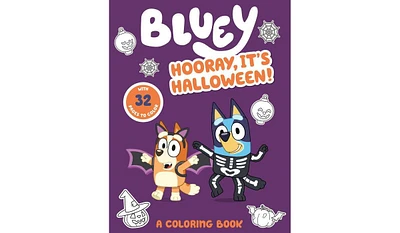 Barnes & Noble Bluey: Hooray, It's Halloween: A Coloring Book by Penguin Young Readers