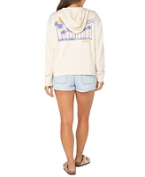 Roxy Juniors' Summer Seeker Sweet Rhythm Zip-Front Hoodie