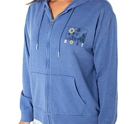 Roxy Juniors' Poloroid Sweet Rhythm Zip-Front Hoodie