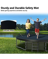 Streamdale Furniture 14ft Pumpkin Trampoline: Astm/Cpsia Certified, Durable, High Capacity