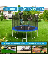 Streamdale Furniture Ultimate 10ft Trampoline: Safe, Durable, and Fun for Kids