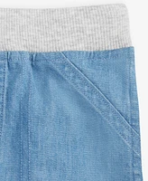 First Impressions Baby Chambray Shorts, Exclusively at Macy's