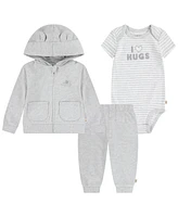 Huggies Baby Boys Jacket, Bodysuit and Pants, 3-Piece Set