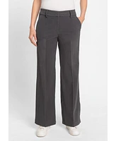 Olsen Women's Anna Fit Wide Leg Corduroy Trouser