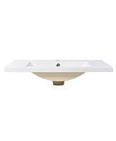 Simplie Fun [Sink Only]30" Bathroom vanity