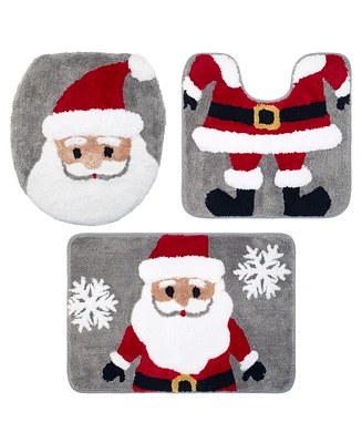 Avanti St. Nick Polyester Bath Rug Set