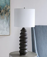 Uttermost 30" Wood Mendocino Modern Table Lamp