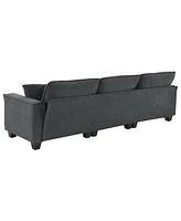 Simplie Fun 10059" Modern Convertible Sectional Sofa