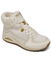 Skechers Women's Uno Rugged - Fall Mode Casual Sneaker Boots from Finish Line