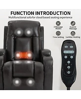 Streamdale Furniture Infinite Position Up to 350 Lbs Power Lift Recliner Chair for Elderly, Heavy Duty Motion Mechanism with 8