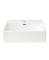 Simplie Fun 20-Inch bathroom vanity with ceramic sink and ample storage - ideal for small bathrooms