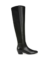 Naturalizer Reese Low-Heel 50/50 Over-the-Knee Square Toe Boots