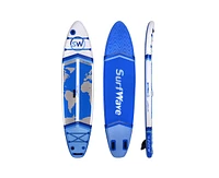 Simplie Fun Inflatable Stand Up Paddle Board 11'x34" x6" With Accessories