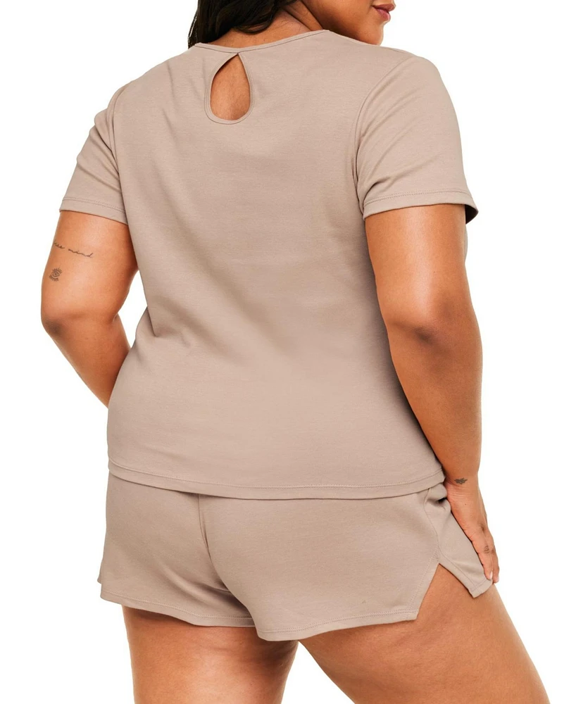 Adore Me Plus Catrine Pajama Set