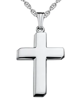 Macy's Cross Pendant 20" Necklace in Sterling Silver