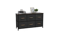 Slickblue 3-Tier Wide Drawer Dresser for Stylish Storage and Organization Solutions