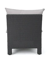 Antibes V Shape Sofa Set Grey - R Arm