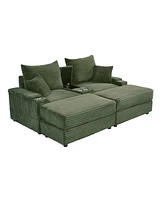 Streamdale Furniture Green Loveseat