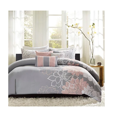 Simplie Fun 6 Piece Printed Duvet Cover Set