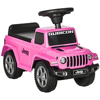 Kids Ride on Push Car, with Engine Sounds & Under-Seat Storage, Foot-to-Floor Ride on Sliding Car with Horn, Sit and Scoot Ride on Toy, Ages 1.5-3 Yea