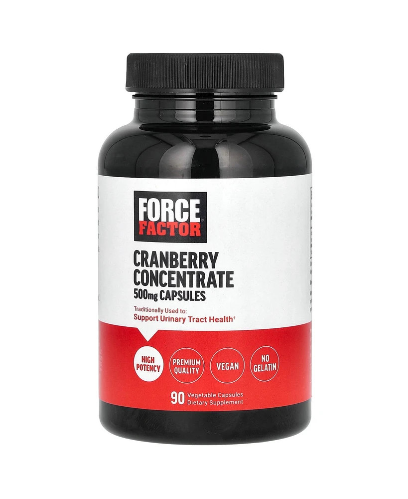 Force Factor Cranberry Concentrate 500 mg