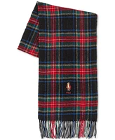 Polo Ralph Lauren Men's Holiday Tartan Bear Scarf