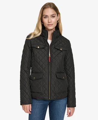 Nautica Jeans Women's Solid Quilted Jacket