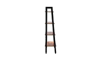 Slickblue 4-Tier Industrial Ladder Shelf for Stylish Storage and Display in Any Room