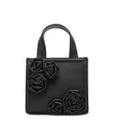 Madden Girl Rosie with Rosettes Mini Tote Bag