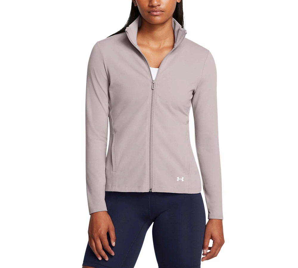 Under Armour Women's Motion Zippered Mock-Neck Jacket