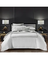 Hotel Collection Chain Links Embroidery 100% Pima Cotton Duvet Cover Set, Full/Queen, Exclusively at Macy's