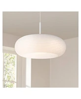 Possini Euro Design Sandringham 20" Modern Pendant Ceiling Light Fixture Dining Room Over Table Kitchen Island Foyer Hanging Round Led Dimmable Sanded