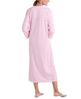 Miss Elaine Women's Zip-Front 3/4-Sleeve Terry Robe