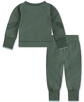 Nike Baby Boys and Girls "Ready, Set" Crew Top Pants, 2 Piece Set