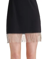 Steve Madden Women's Elenora Fringe Mini Dress