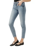 Silver Jeans Co. Women's Suki Mid Rise Curvy Fit Skinny Jeans