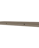 Fm Furniture Greer Floating Shelf in Melamine x2,Taupe