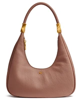 Donna Karan New York Quogue Leather Small Hobo Shoulder