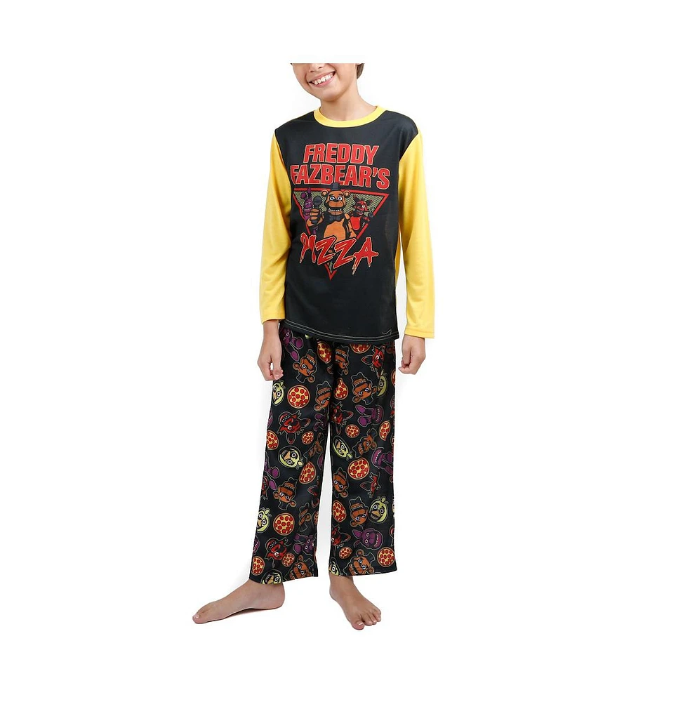 Five Nights at Freddy's Big Boys Video Game Youth Pajama Sleepwear Set