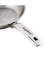 BergHOFF Belly Shape 18/10 Stainless Steel 6.25" Sauce Pan with Glass Lid, 1.5qt.