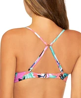 Raisins Juniors' Moonshadow Printed Bikini Top