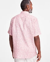 Club Room Men's Linen Floral Shirt, Exclusively at Macy's