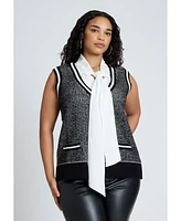 Eloquii Plus Twofer Sweater Vest