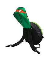 Teenage Mutant Ninja Turtles Hard Shell Youth 16" Backpack With Character Hood