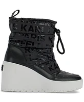 Karl Lagerfeld Paris Women's Berdina Wedge Booties