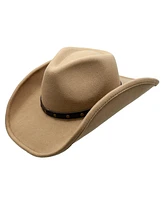 Peter Grimm Lloyd Polyester Adjustable Western Drifter Cowboy Hat