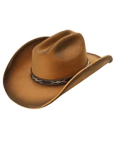 Peter Grimm Neizan Ultra Felt Stiched Band Western Drifter Hat