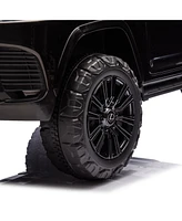Licensed Lexus LX600 24V Two-seater Xxl Kids Ride On Car W/Parents Control, Seat width 20 inches,2WD, Four-wheel suspension, Bluetooth, MP3,Music, Pow