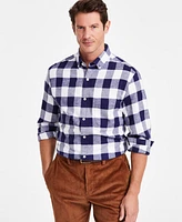 Club Room Men's Regular-Fit Plaid Flannel Shirt