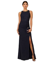 Adrianna Papell Women's Glittered Boucle Gown